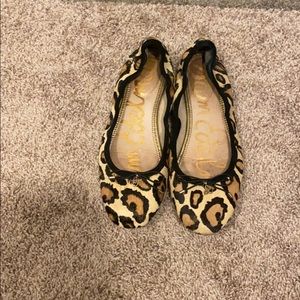 Sam Edelman Felecia Leopard Flats 8.5